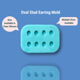 Oval Stud Earring Mold