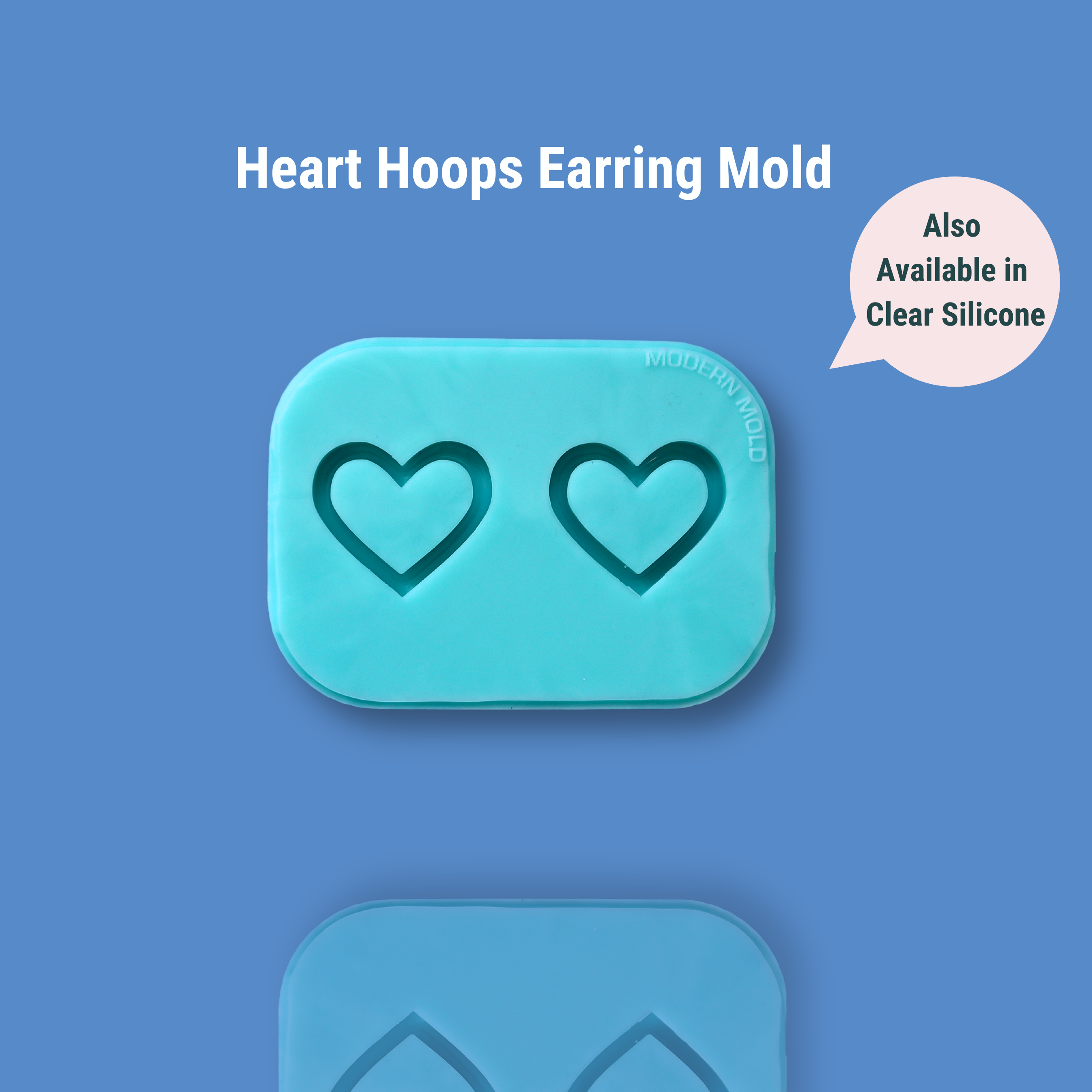 Heart Hoop Earring Mold