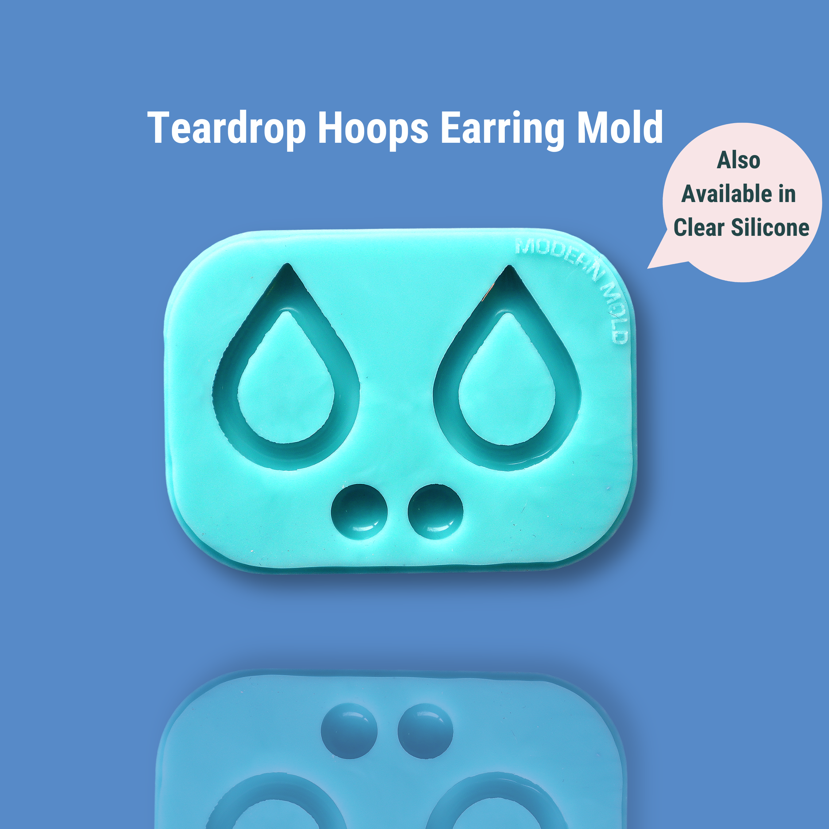 Teardrop Hoop Earring Mold