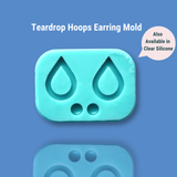 Teardrop Hoop Earring Mold