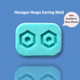 Hexagon Hoop Earring Mold