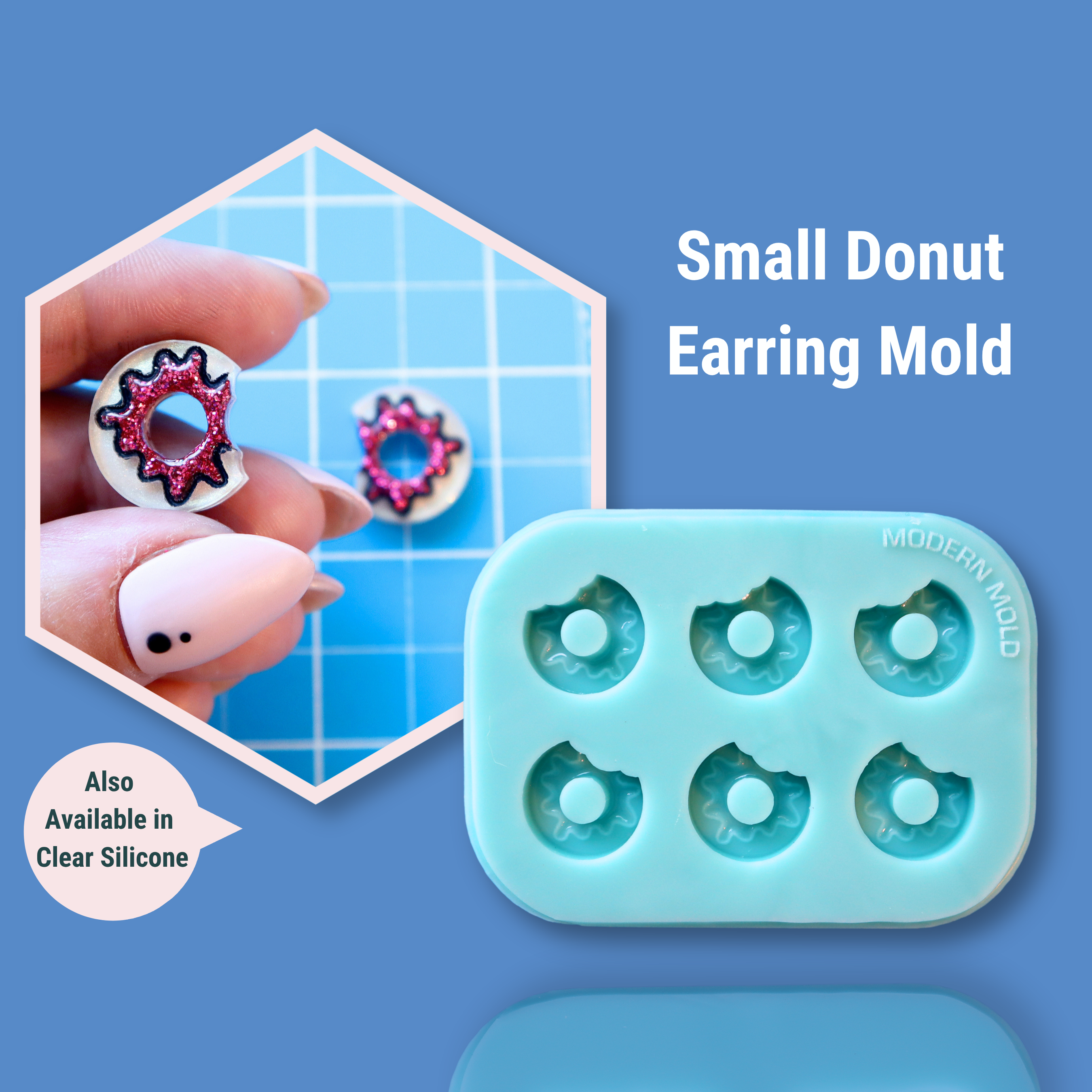 Small Donut Earring Mold