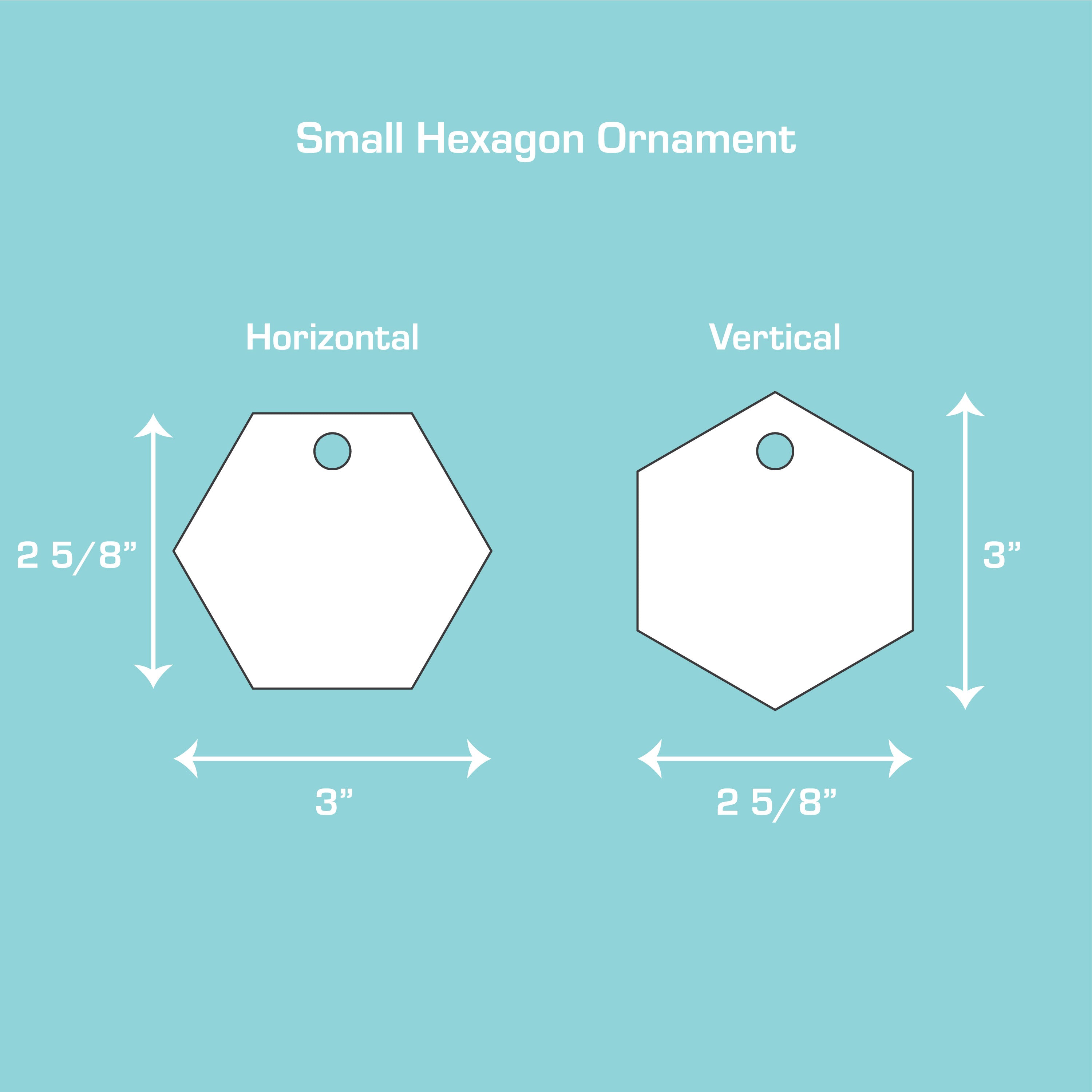 Hexagon Ornament Molds