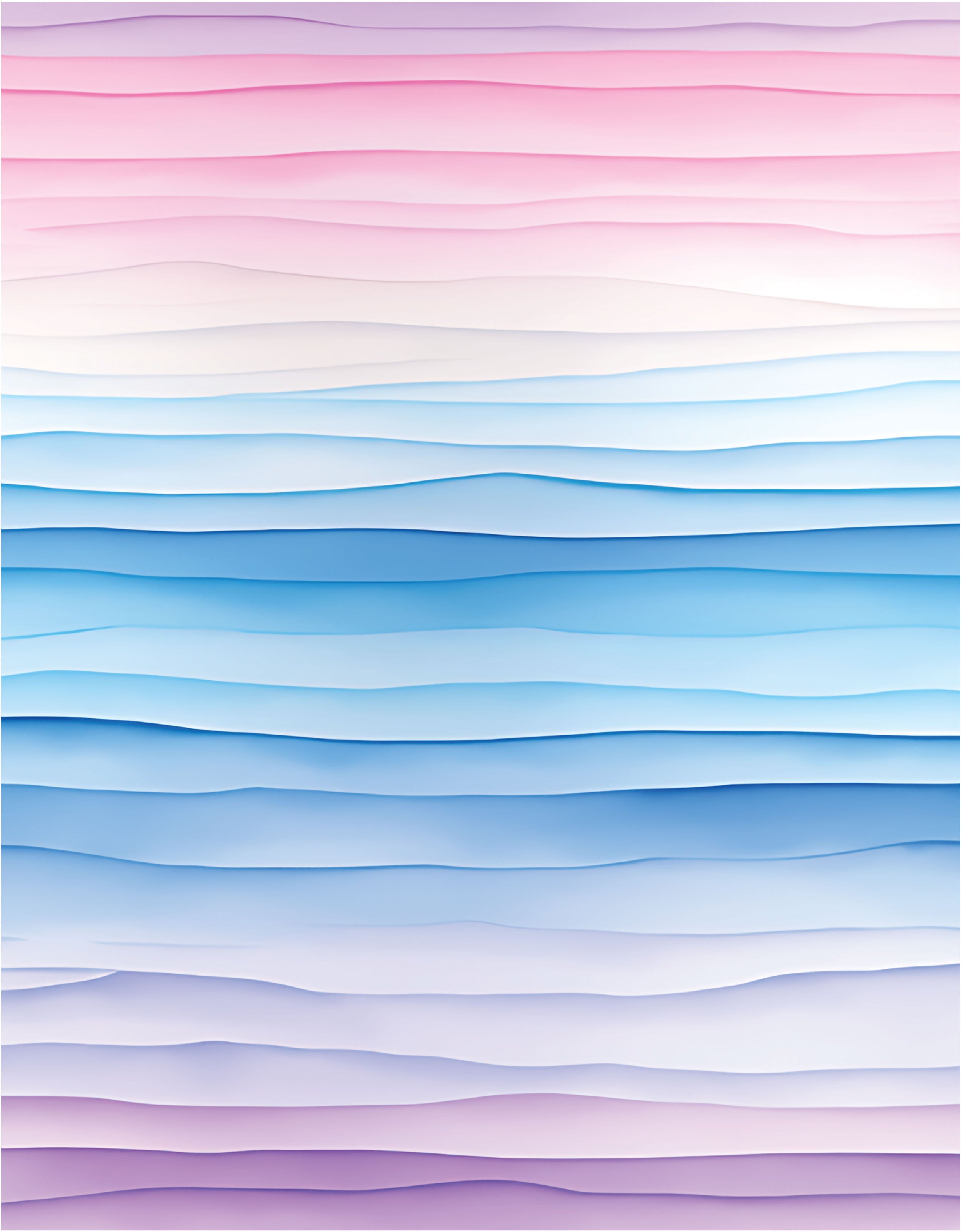 Watercolor Stripes Water Soluble Transfer Paper