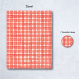 Watercolor Plaid Water Soluble Transfer Paper