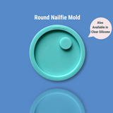 Round Nailfie Manicure Prop Mold