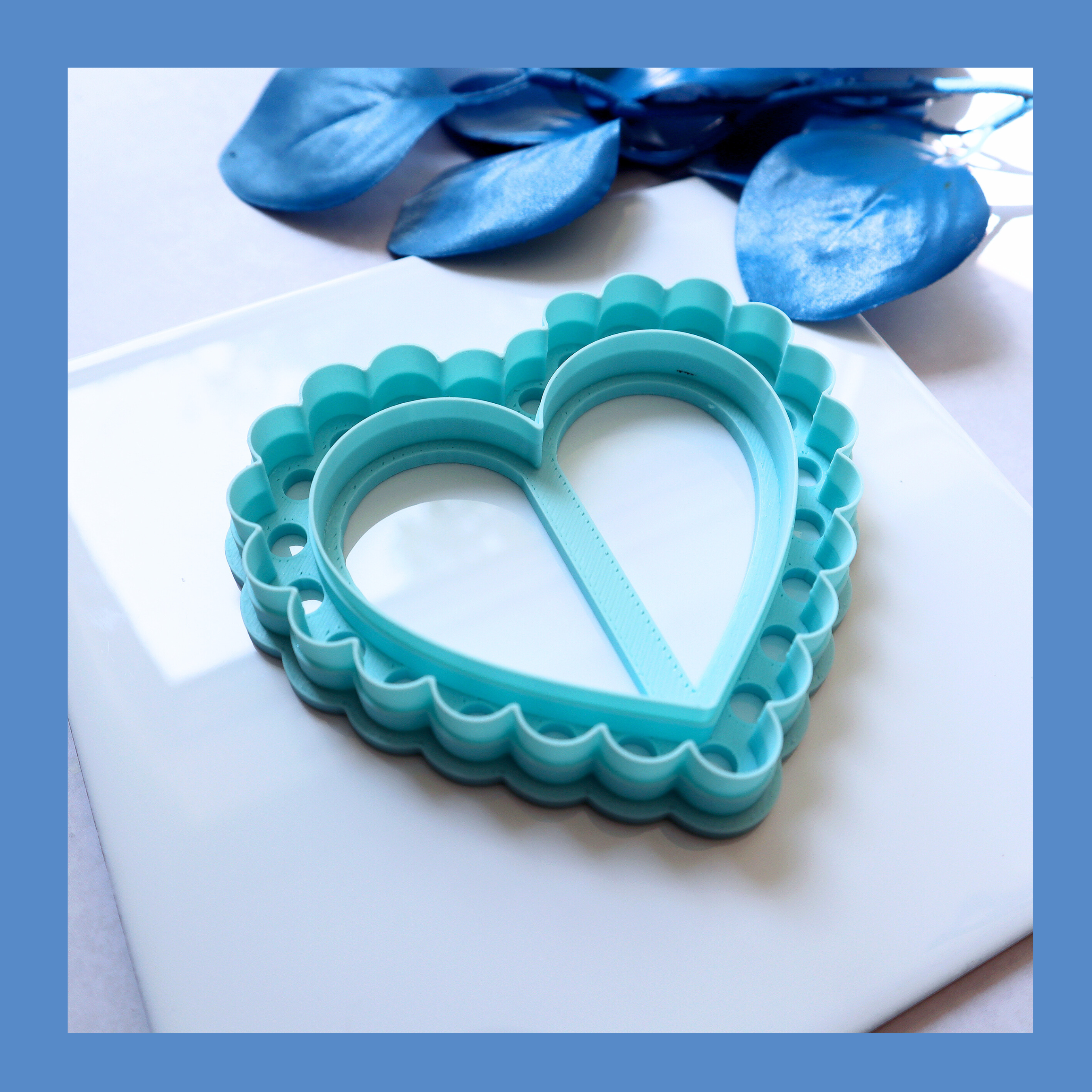 Polymer Clay Heart Trinket Dish Cutter