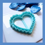Polymer Clay Heart Trinket Dish Cutter
