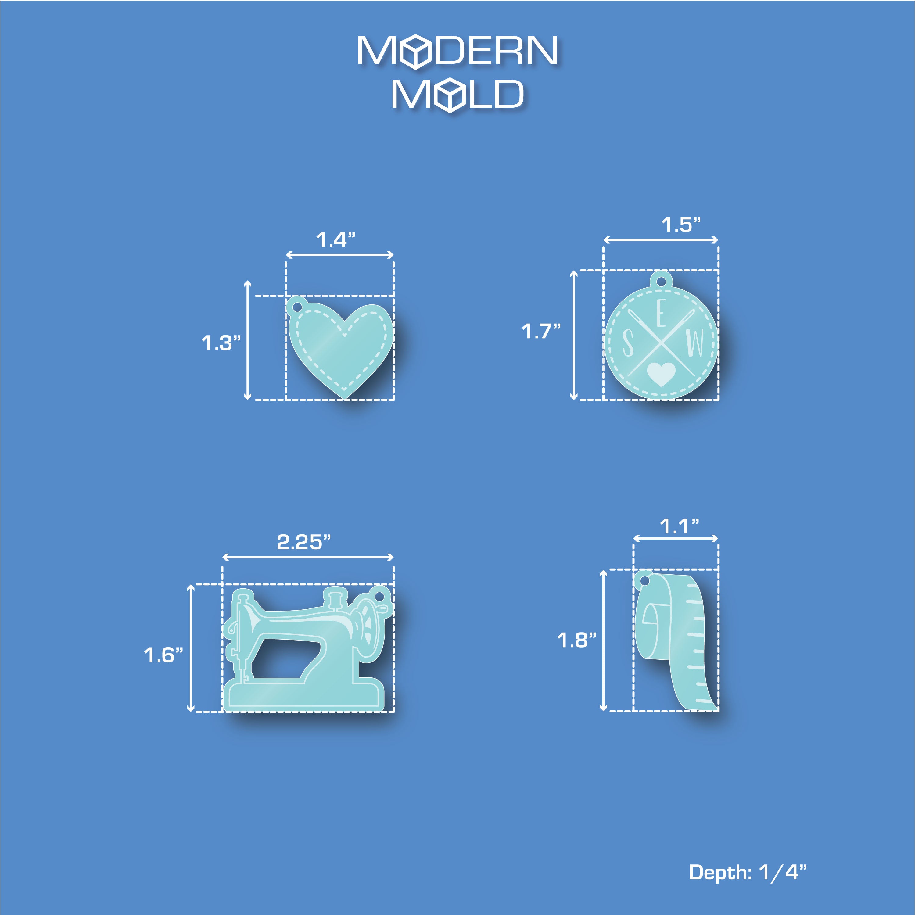 Sewing Keychain Palette