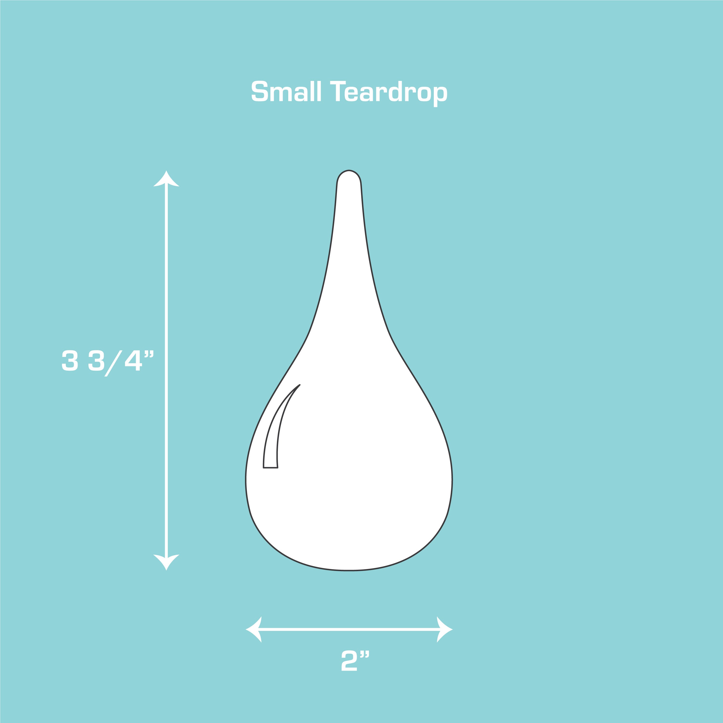 Clear Silicone Teardrop Ring Holder Mold