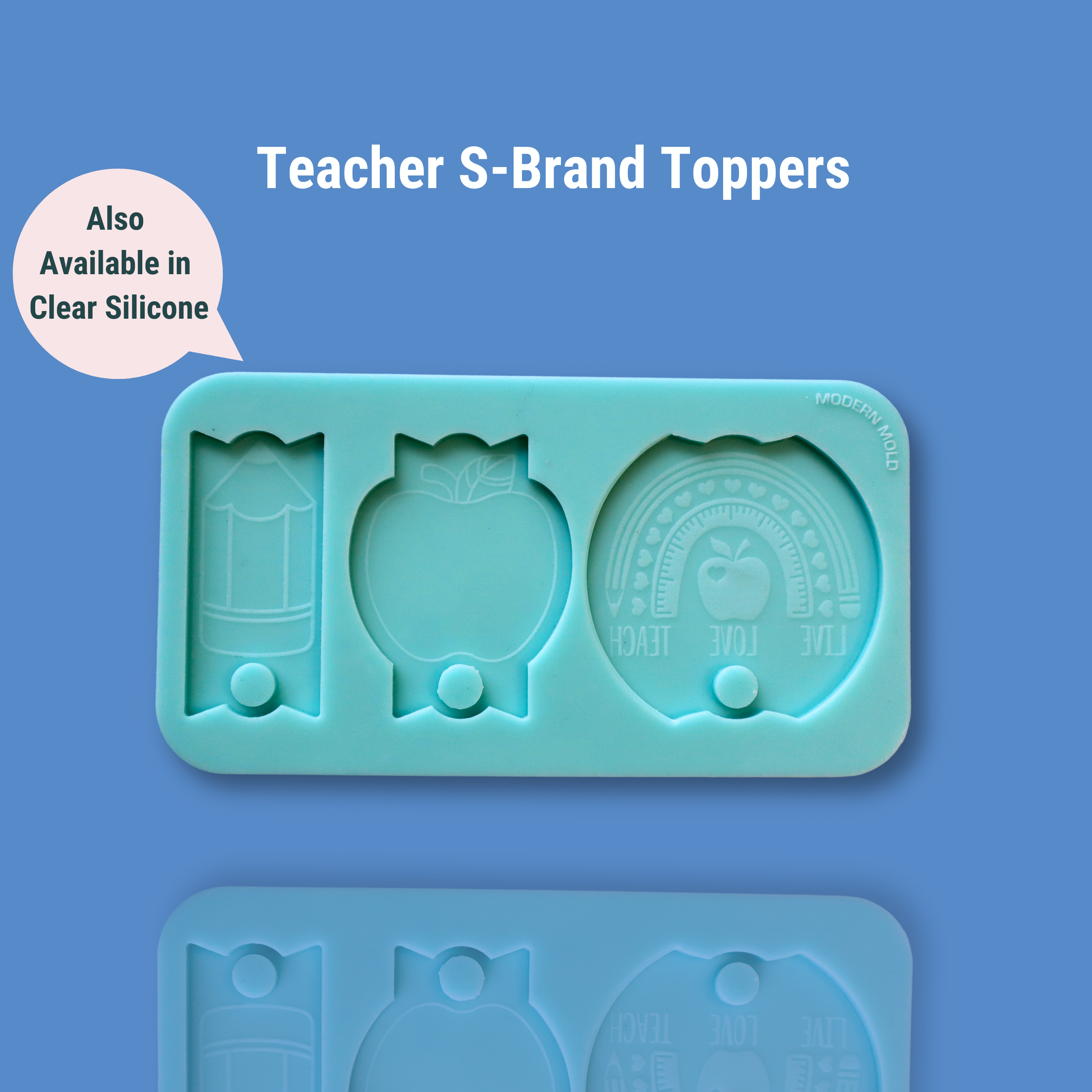 Teacher Stanley Quencher Topper Mold