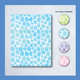 Watercolor Leaves Water Soluble Transfer Paper