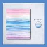 Watercolor Stripes Water Soluble Transfer Paper