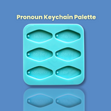 Pronouns Keychain Palette