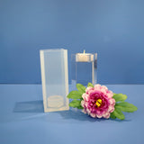 Clear Silicone Pillar Tealight Holder Molds