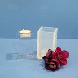 Clear Silicone Pillar Tealight Holder Molds