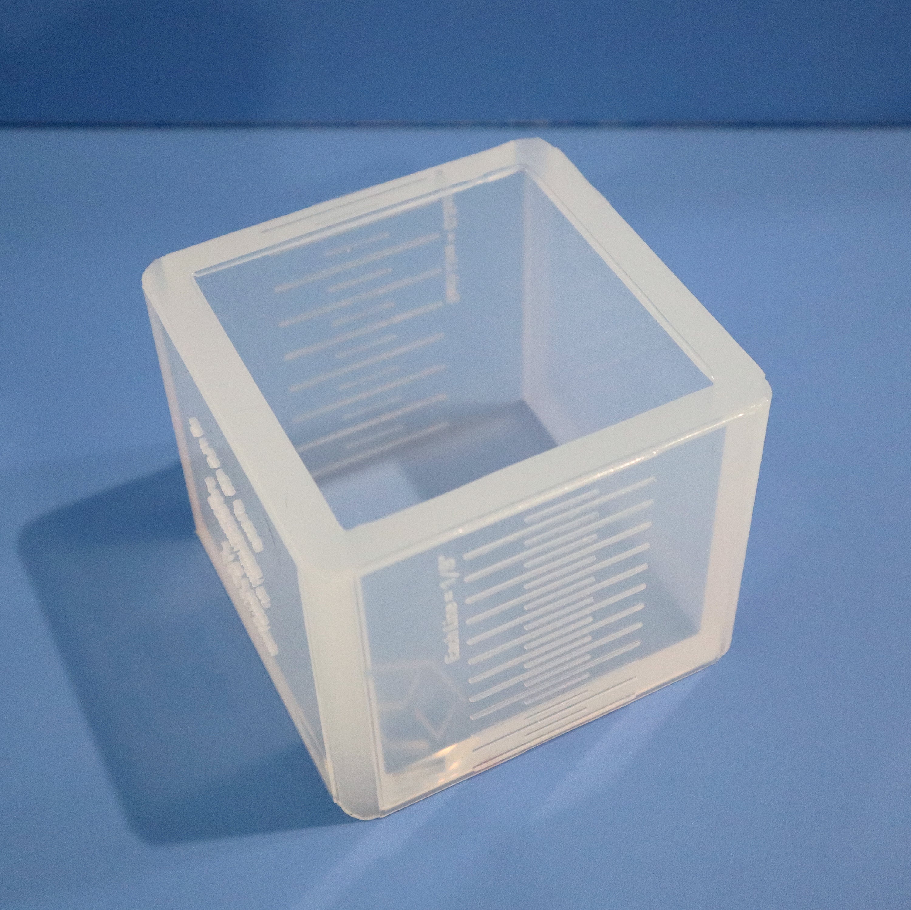 3"x3"x3" Silicone Cube Mold
