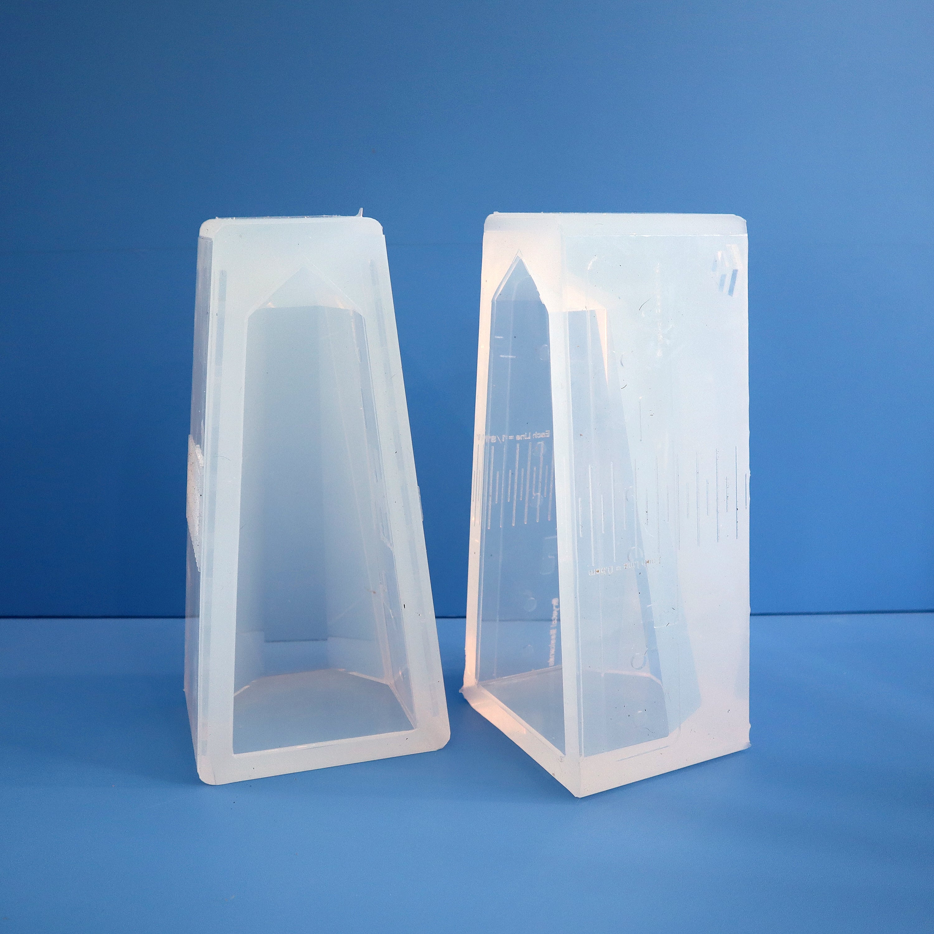 Pair of Crystal Shaped Bookend Molds