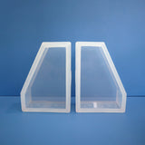 Pair of Clear Silicone XL Bookend Molds