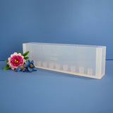 Clear Silicone Menorah Mold